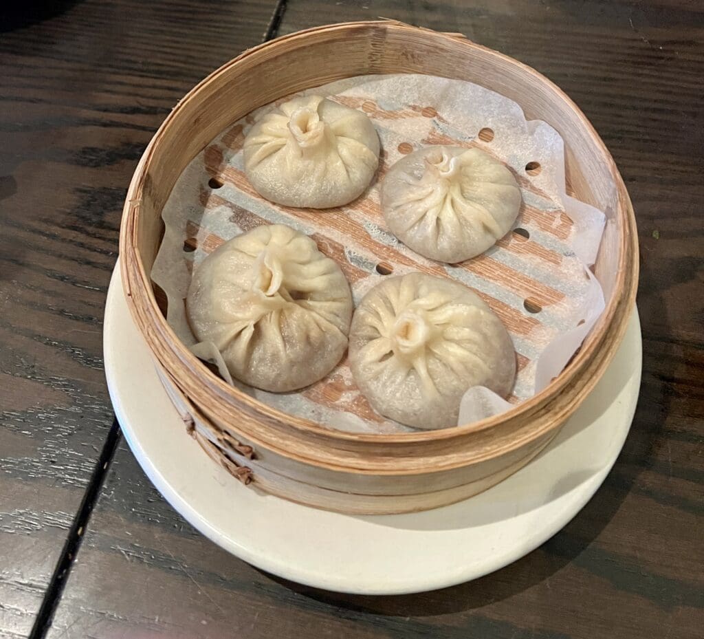 Xiao Long Bao at Duck Duck Goat, Chicago