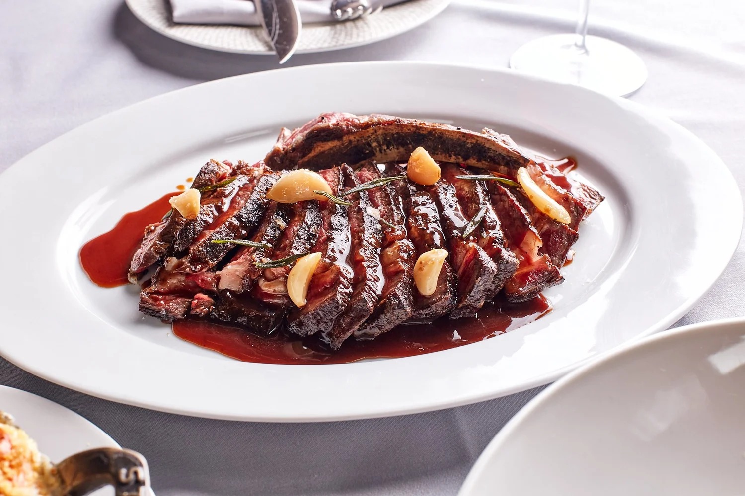 Dry-aged steak at Maple & Ash, Chicago