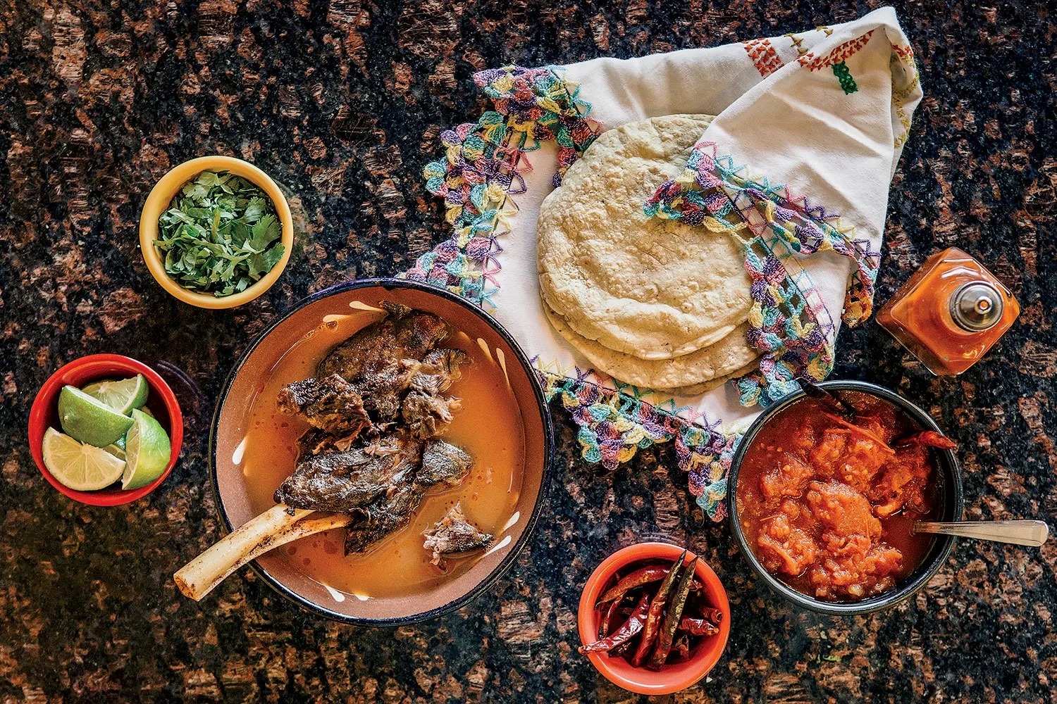 Goat birria at Birrieria Zaragoza, Chicago