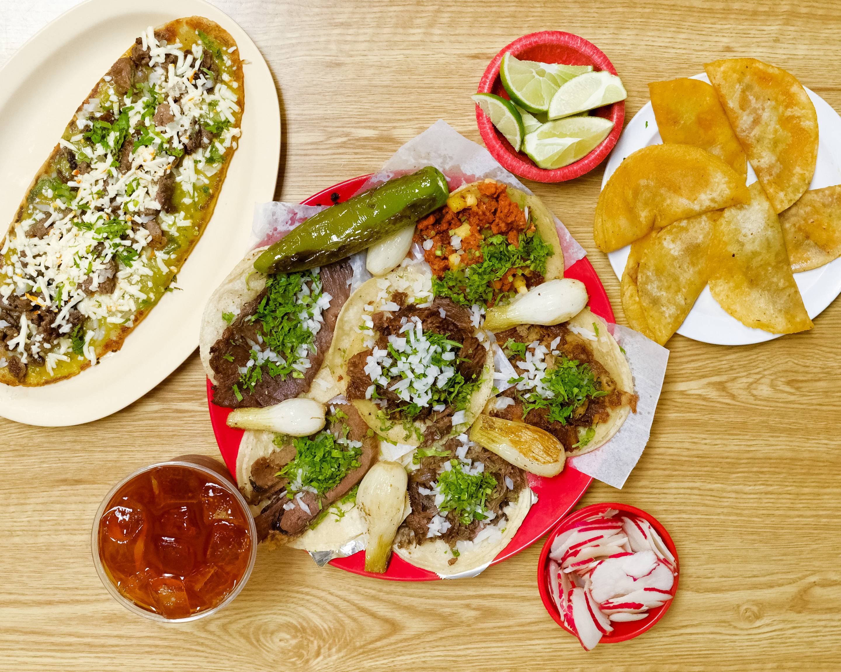 Tacos at La Chaparrita, Chicago