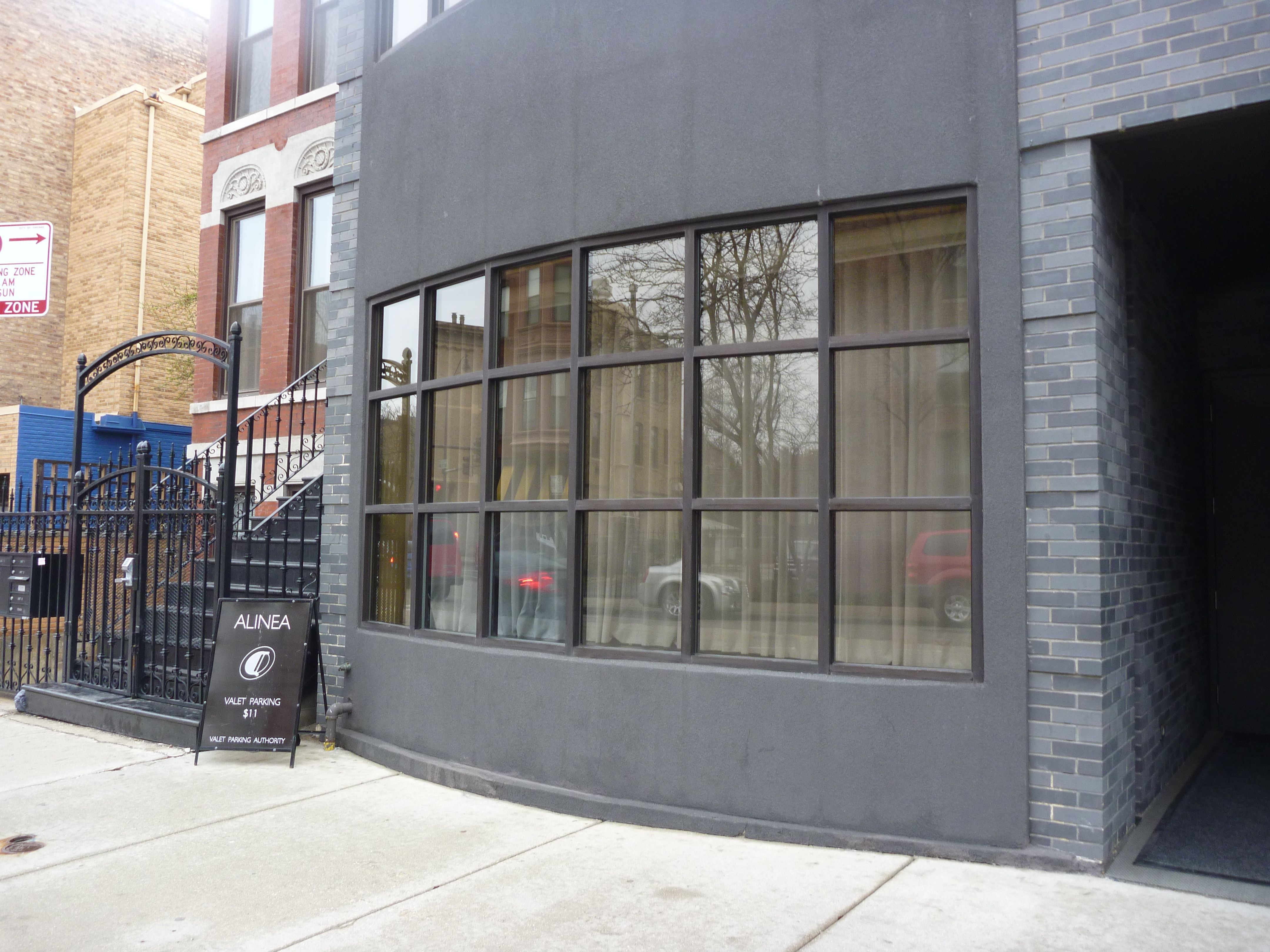 Alinea exterior, Chicago