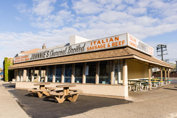 Johnnie's Beef exterior, Elmwood Park