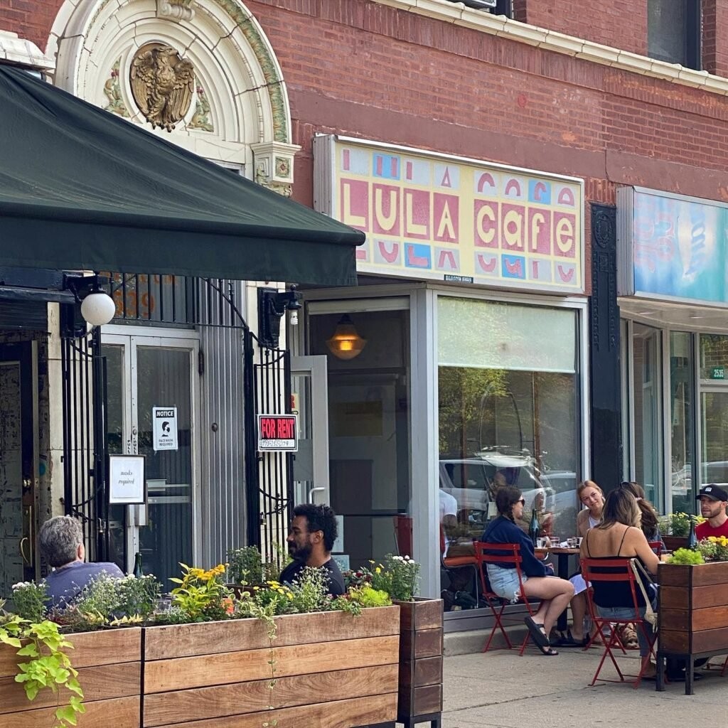 Lula Cafe exterior, Chicago