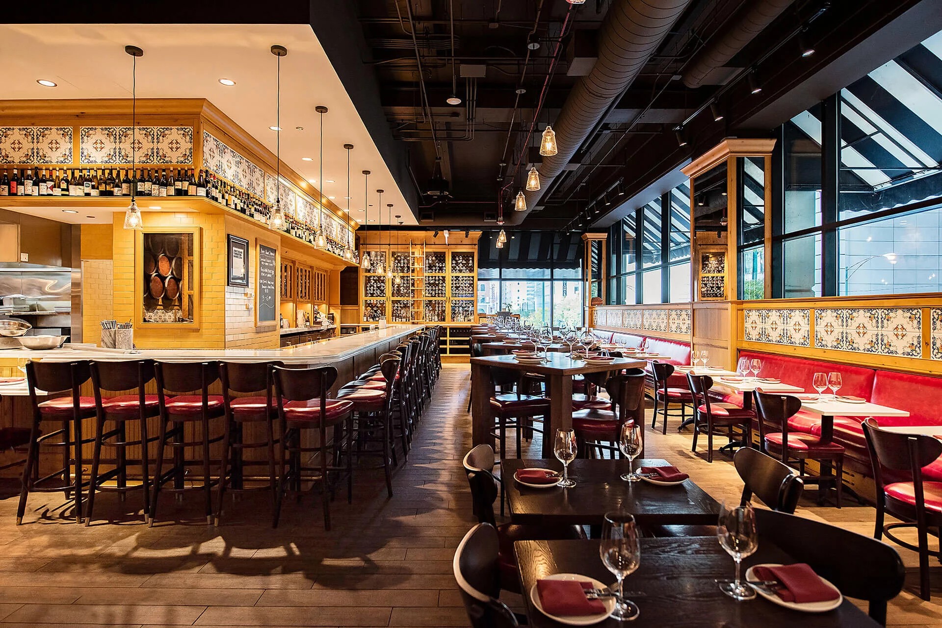 The Purple Pig dining room, Chicago