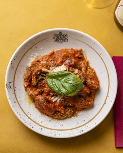 La Locanda Gesù Vecchio , Ziti alla Genovese