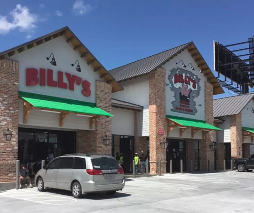 The Billy's Boudin & Cracklins storefront in Scott