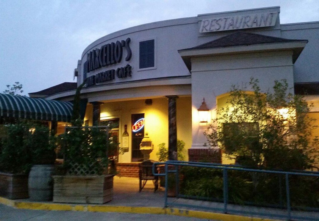 The Marcello's restaurant exterior