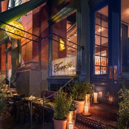 Torrisi entrance on Mulberry Street, Nolita