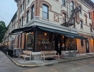 Rolo's corner storefront on Onderdonk Avenue, Ridgewood