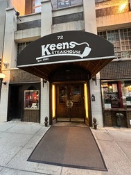 Keens Steakhouse, entrance at 72 West 36th Street