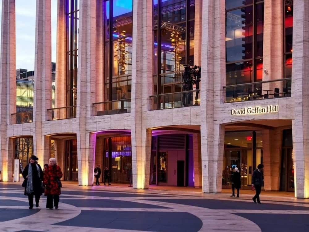 David Geffen Hall at Lincoln Center, home of Tatiana