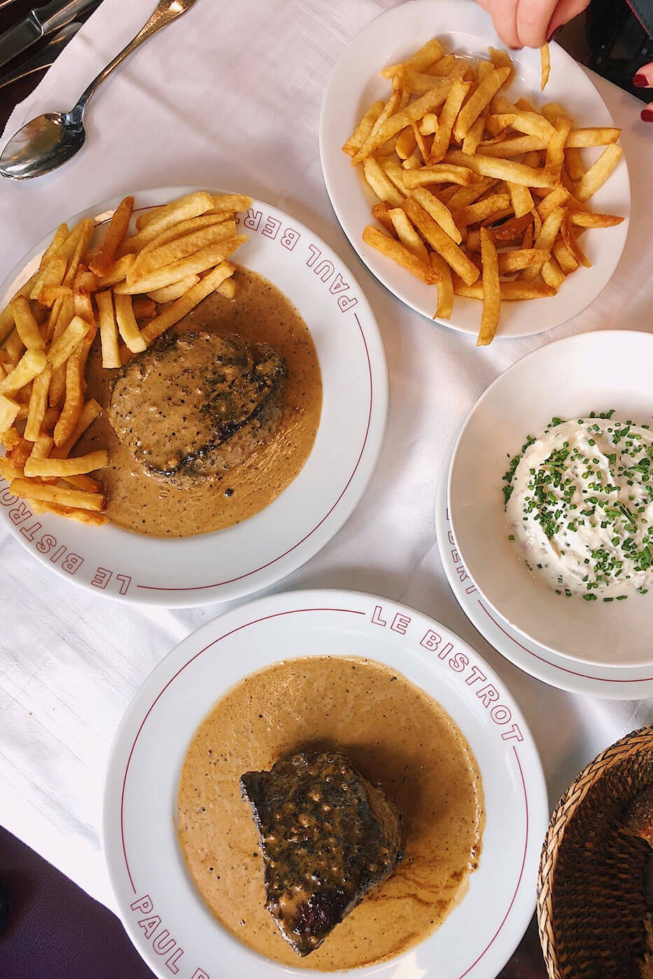 Signature dish at Bistrot Paul Bert, Paris
