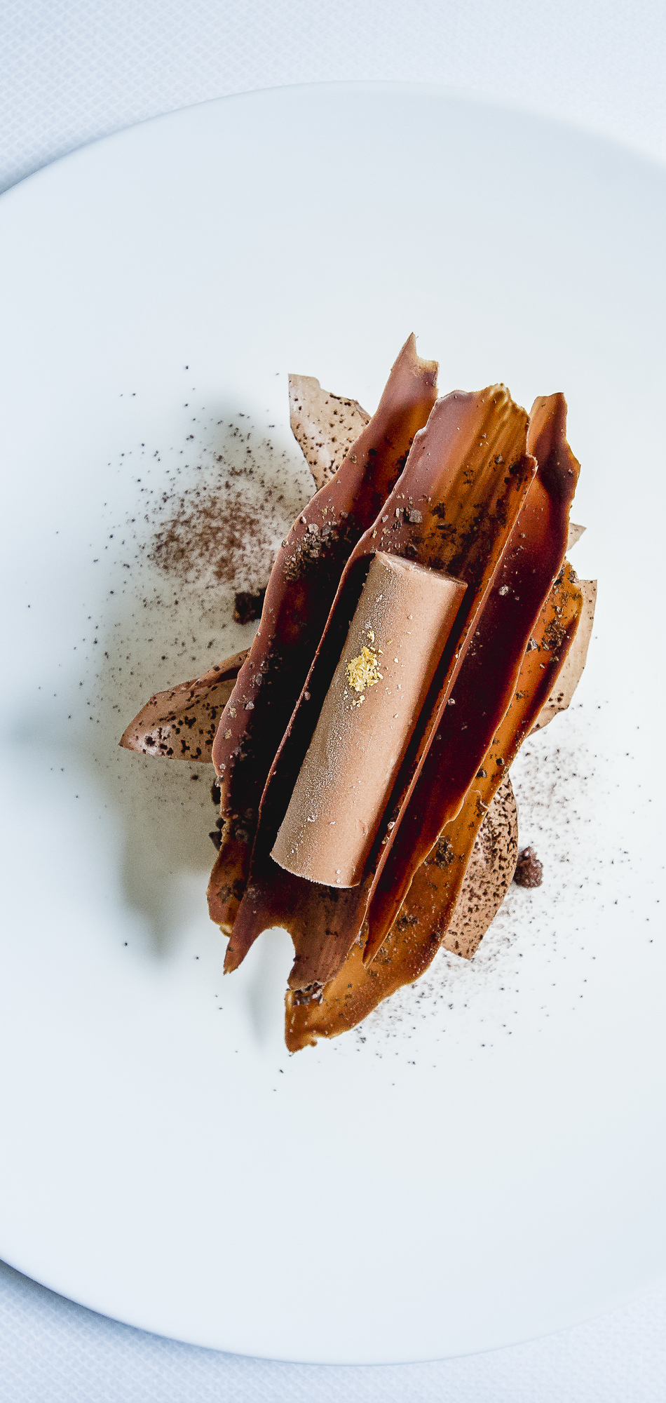 Signature dish at Lasserre, Paris
