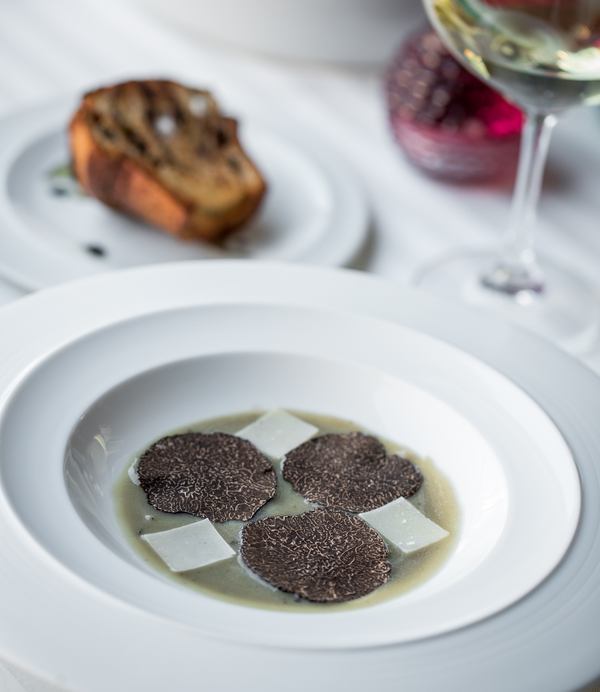 Signature dish at Guy Savoy, Paris