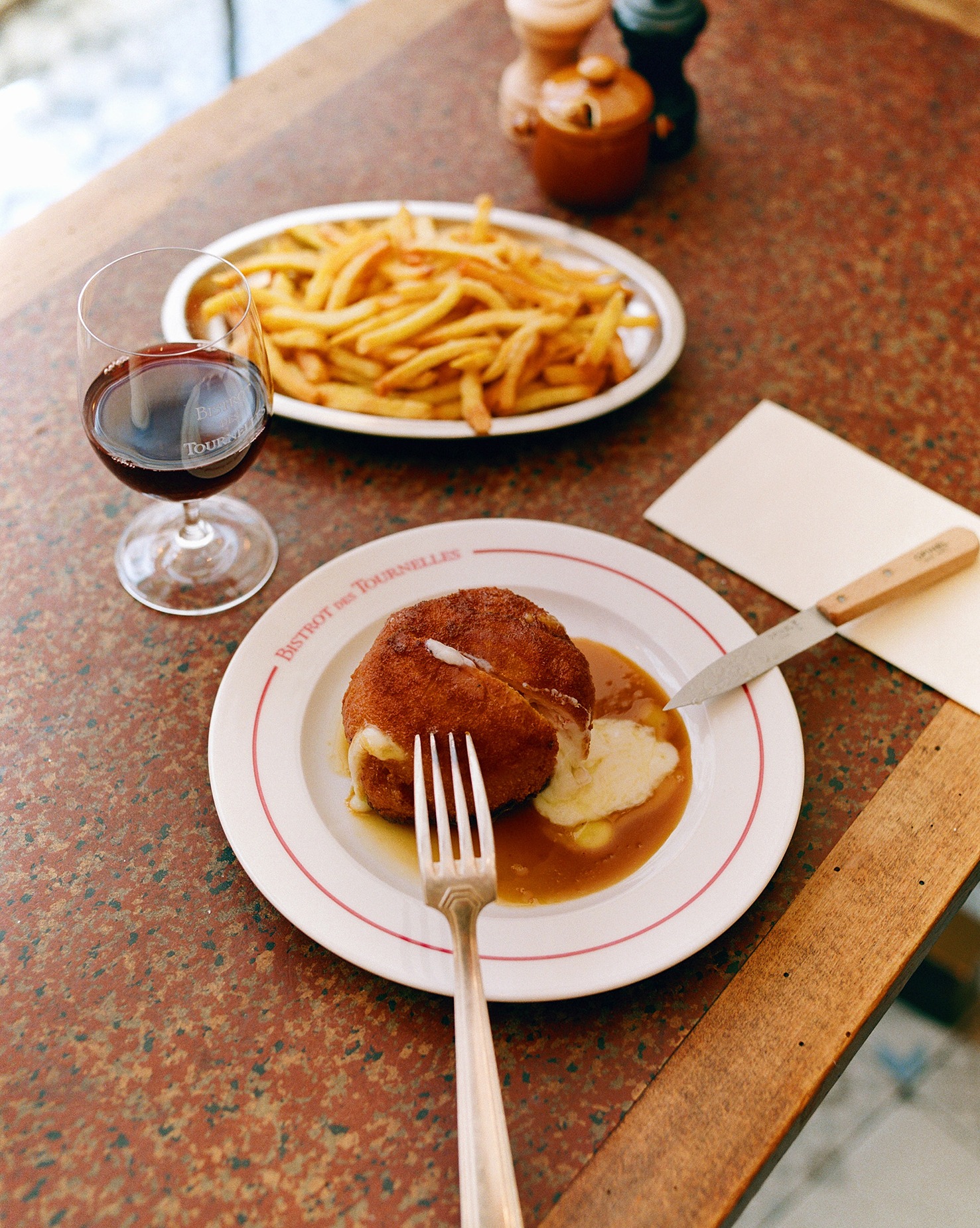Signature dish at Bistrot des Tournelles, Paris