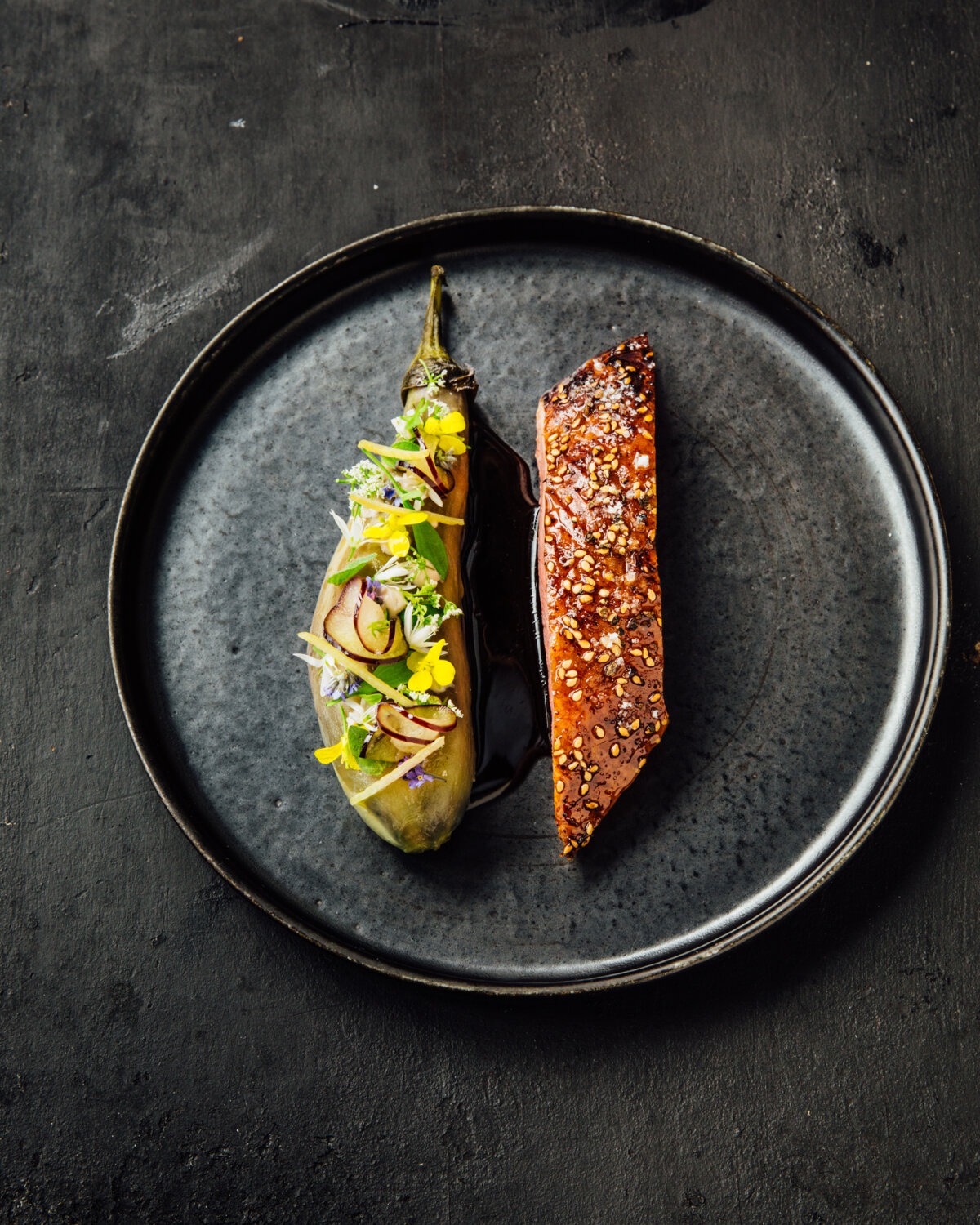 Signature dish at Frenchie, Paris
