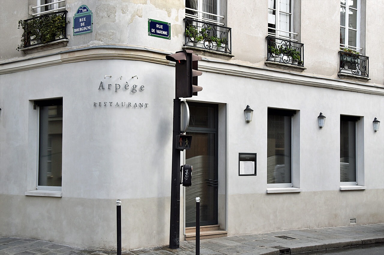 Arpège exterior, Paris