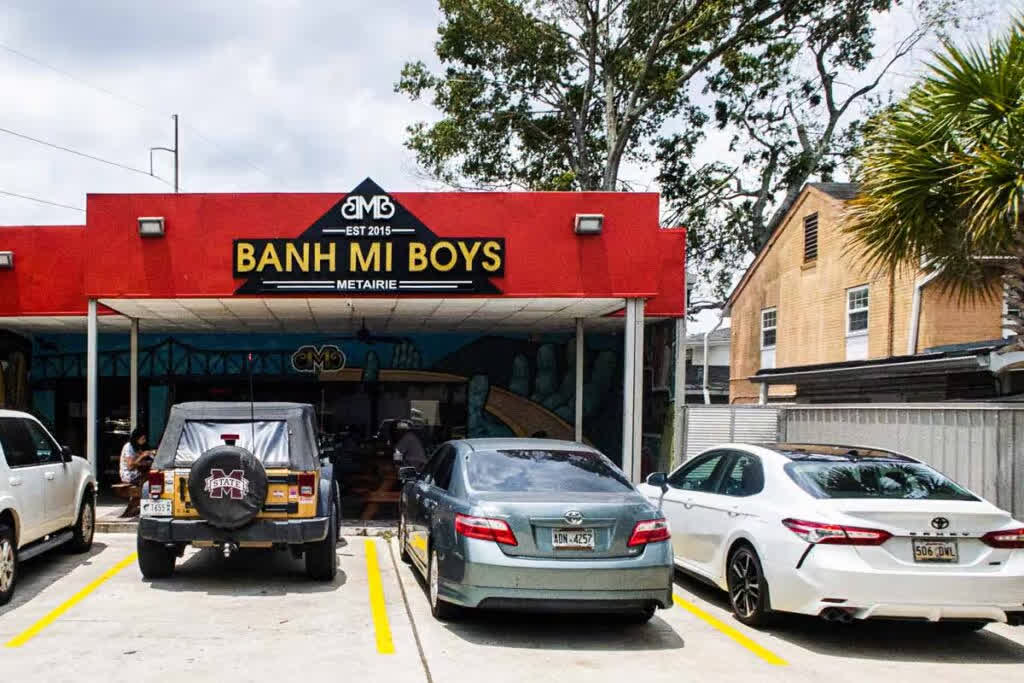 The original Banh Mi Boys shop in Metairie.