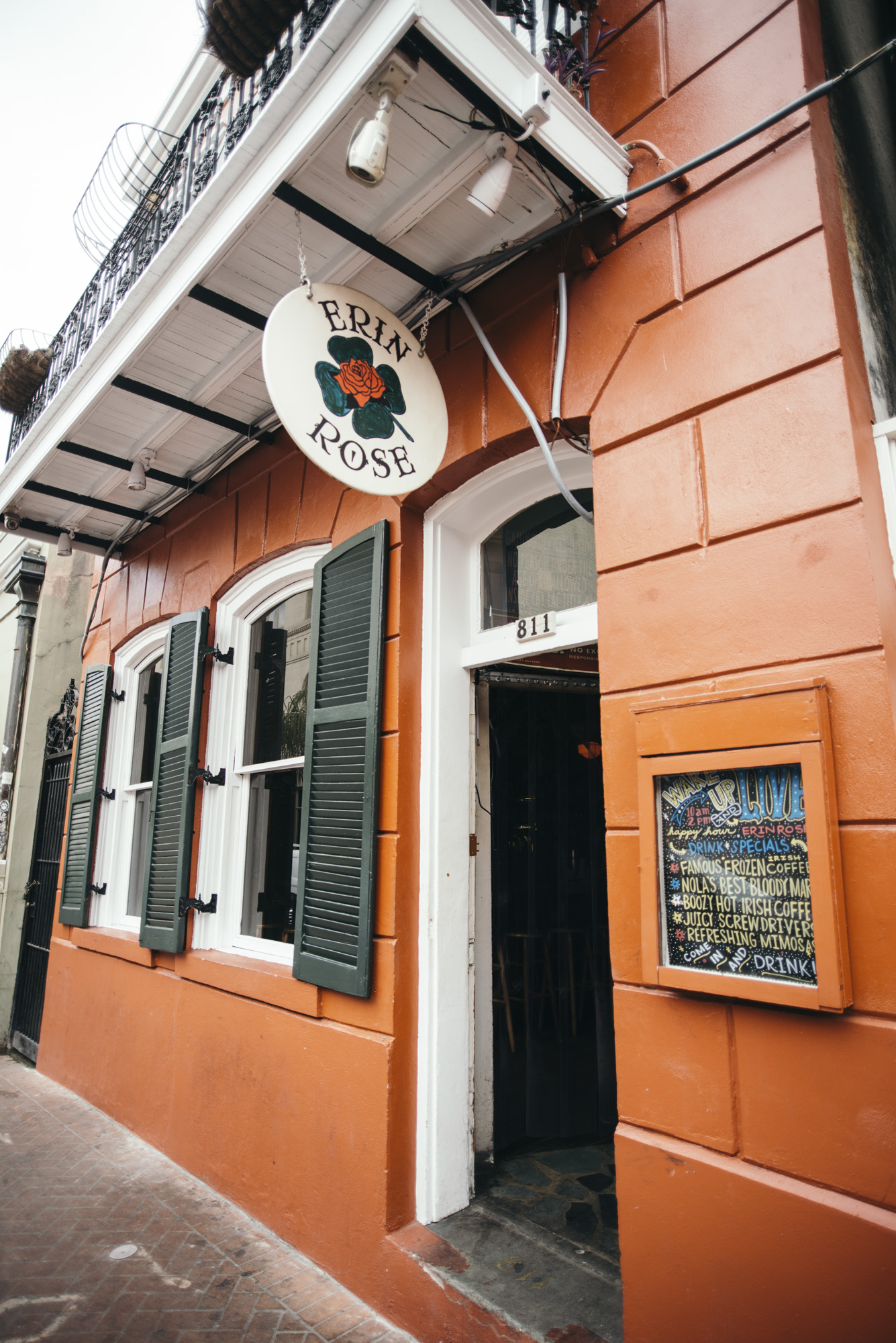 The Erin Rose bar at 811 Conti Street, home of the original Killer Poboys counter.