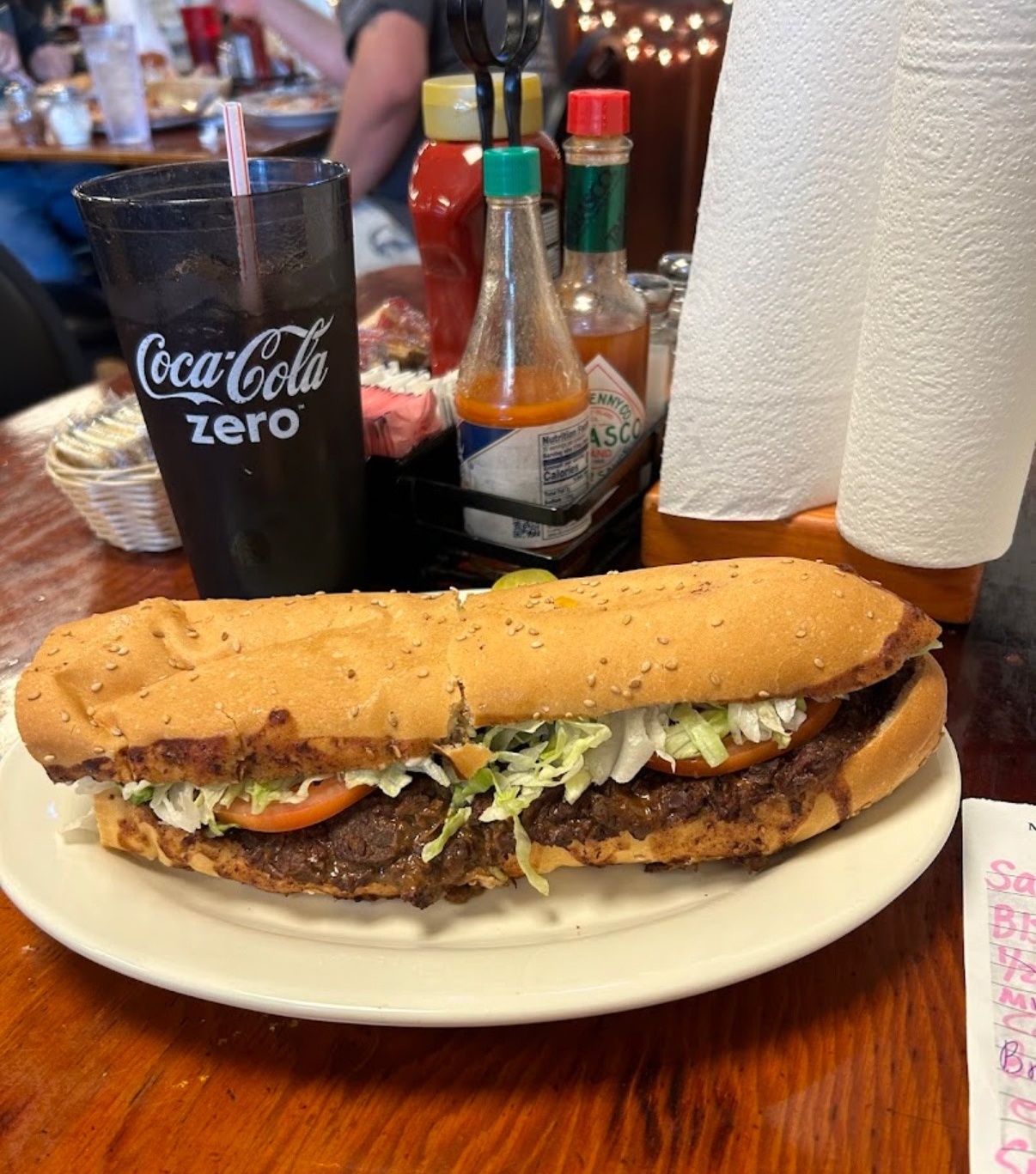 R&O's debris roast beef po'boy, Metairie
